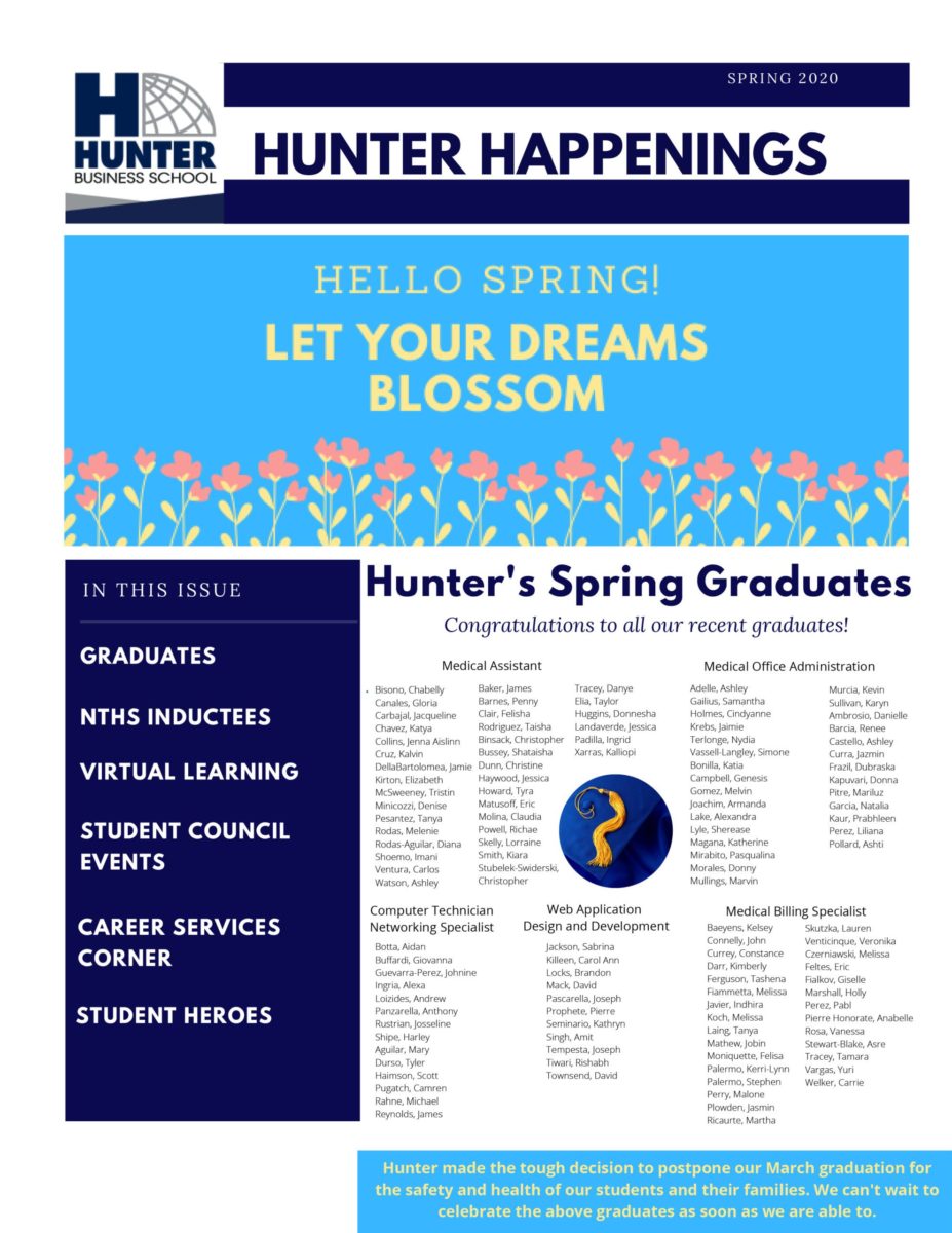 School Newsletter (Levittown) Spring 2020