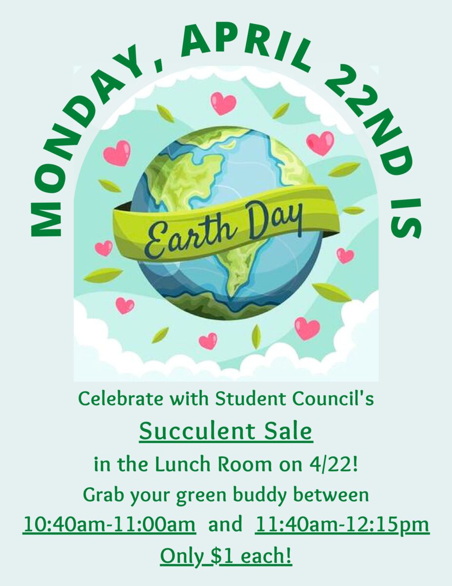 Earth Day Plant Sale