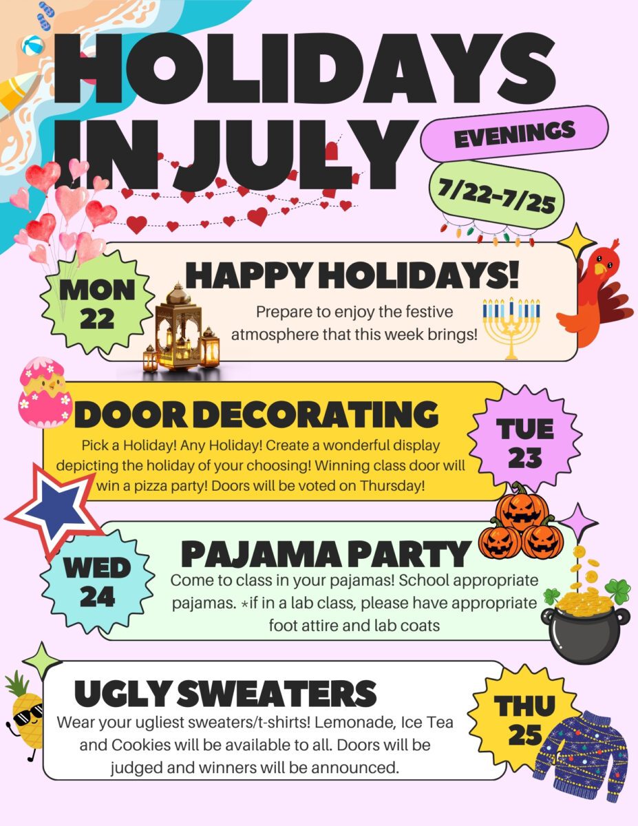 Holidays in July